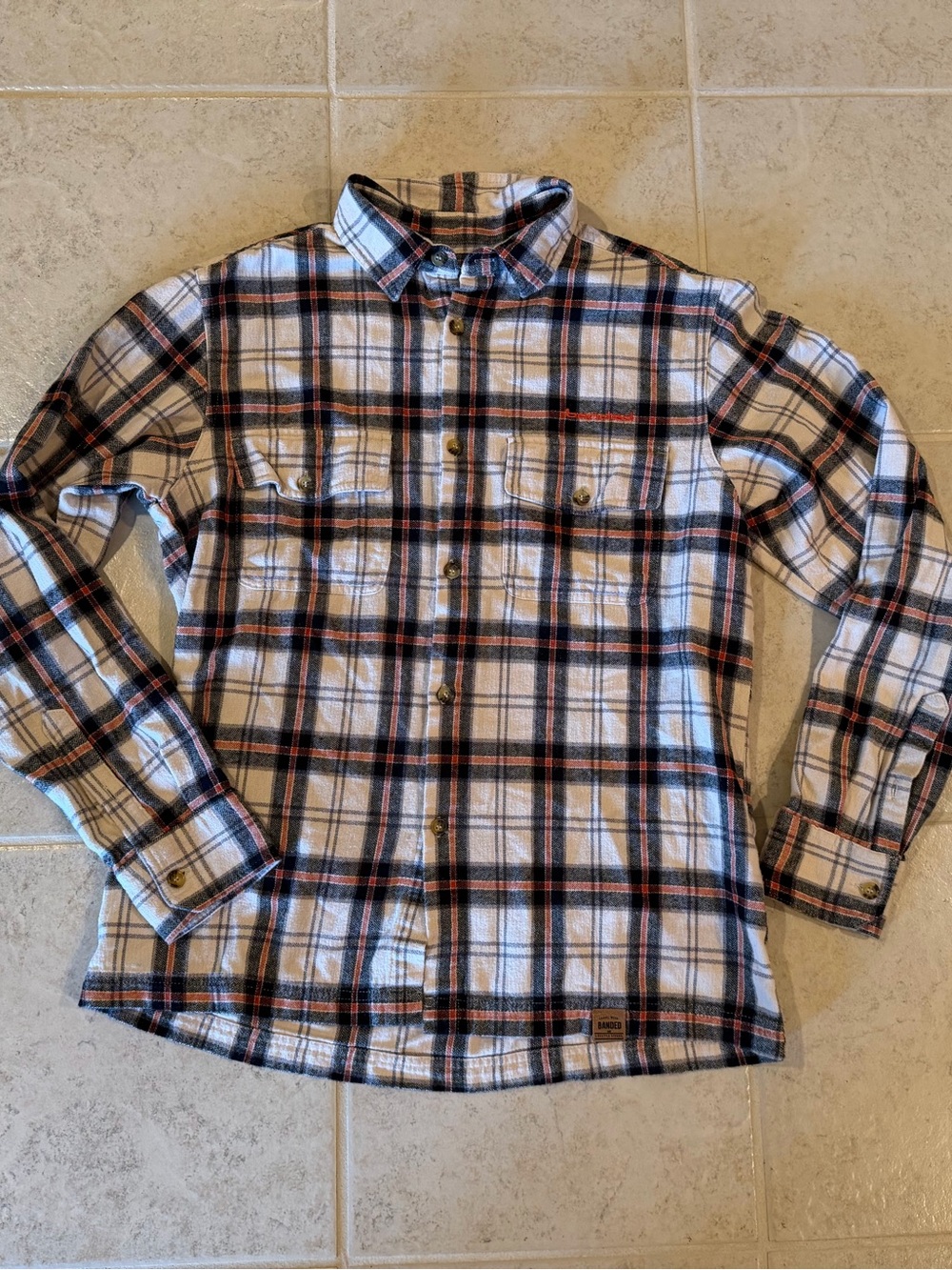 BANDED Flannel Shirt